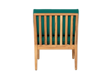 Sienna teak high back loungesoffa - mittmodul