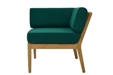 Sienna teak loungesoffa - hörna