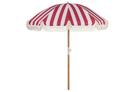 Stine randig parasoll med tilt Ø155 / Ø180 cm
