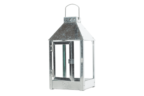 A2 Living lyktor i galvaniserat järn 17 x 33,5 cm