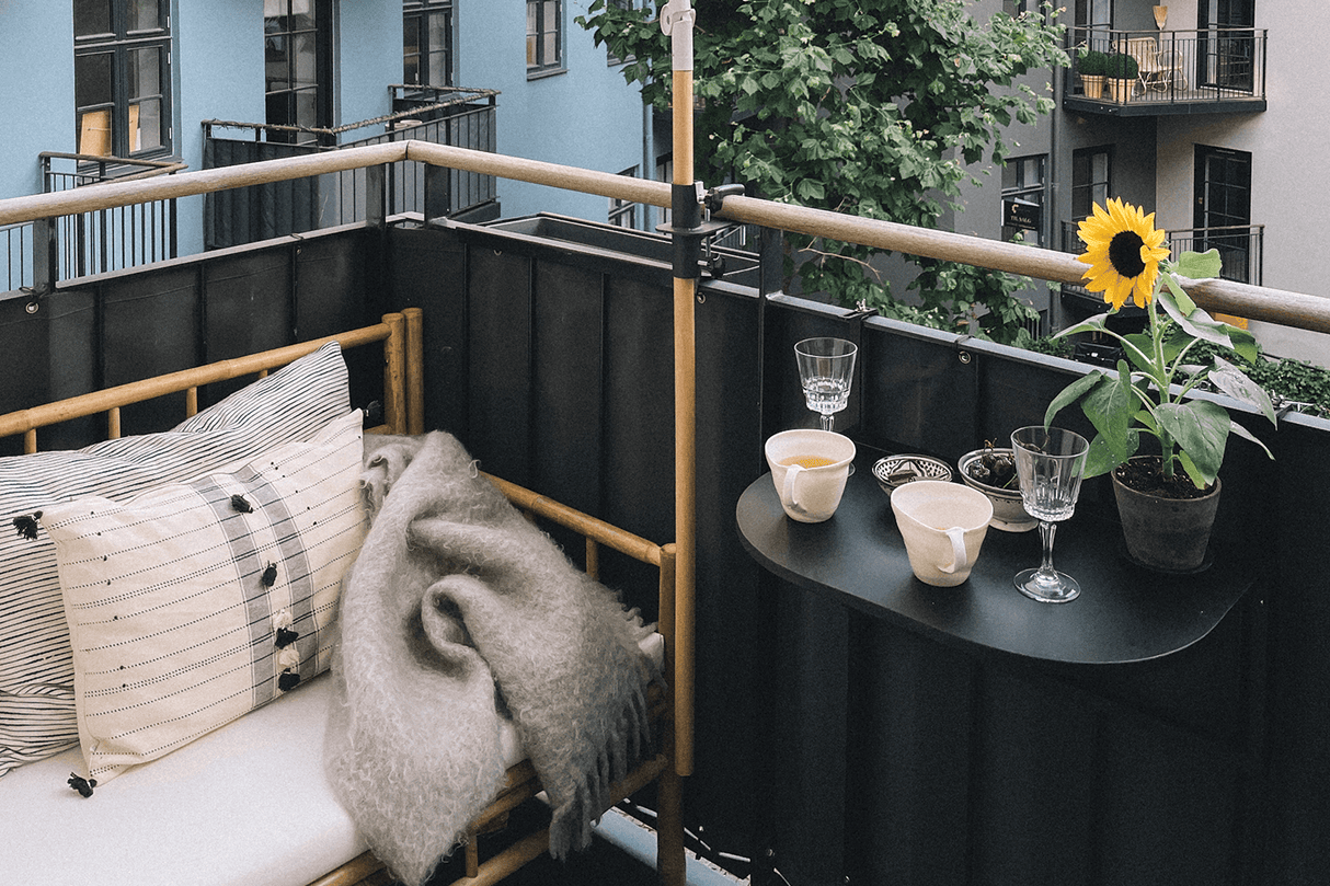 Måttbeställt balkongskydd – Markiskvalitet med 10 års garanti