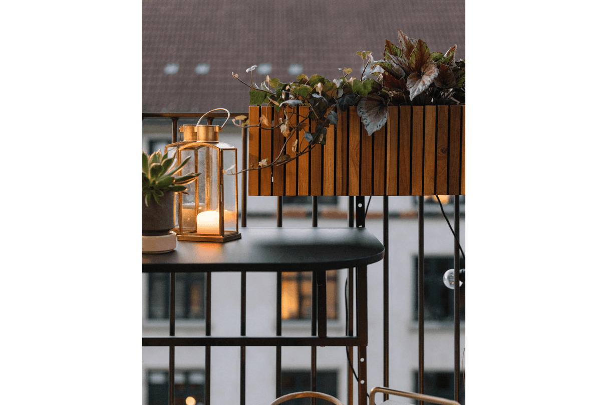 Molly balkonglåda teak 40 / 60 / 80 cm