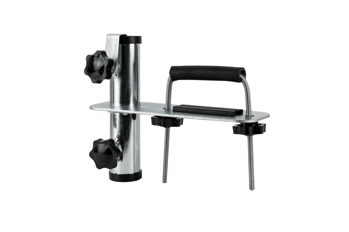 Hans parasollfäste till räcke