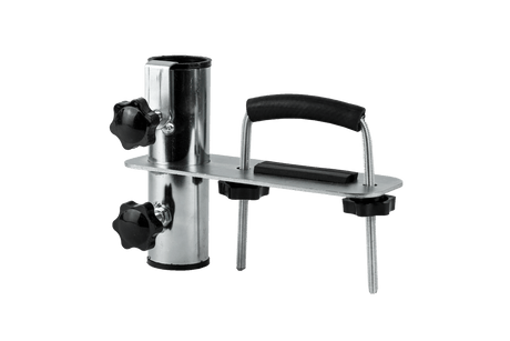 Hans parasollfäste till räcke