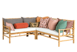 Beate bambu loungesoffa - vänster
