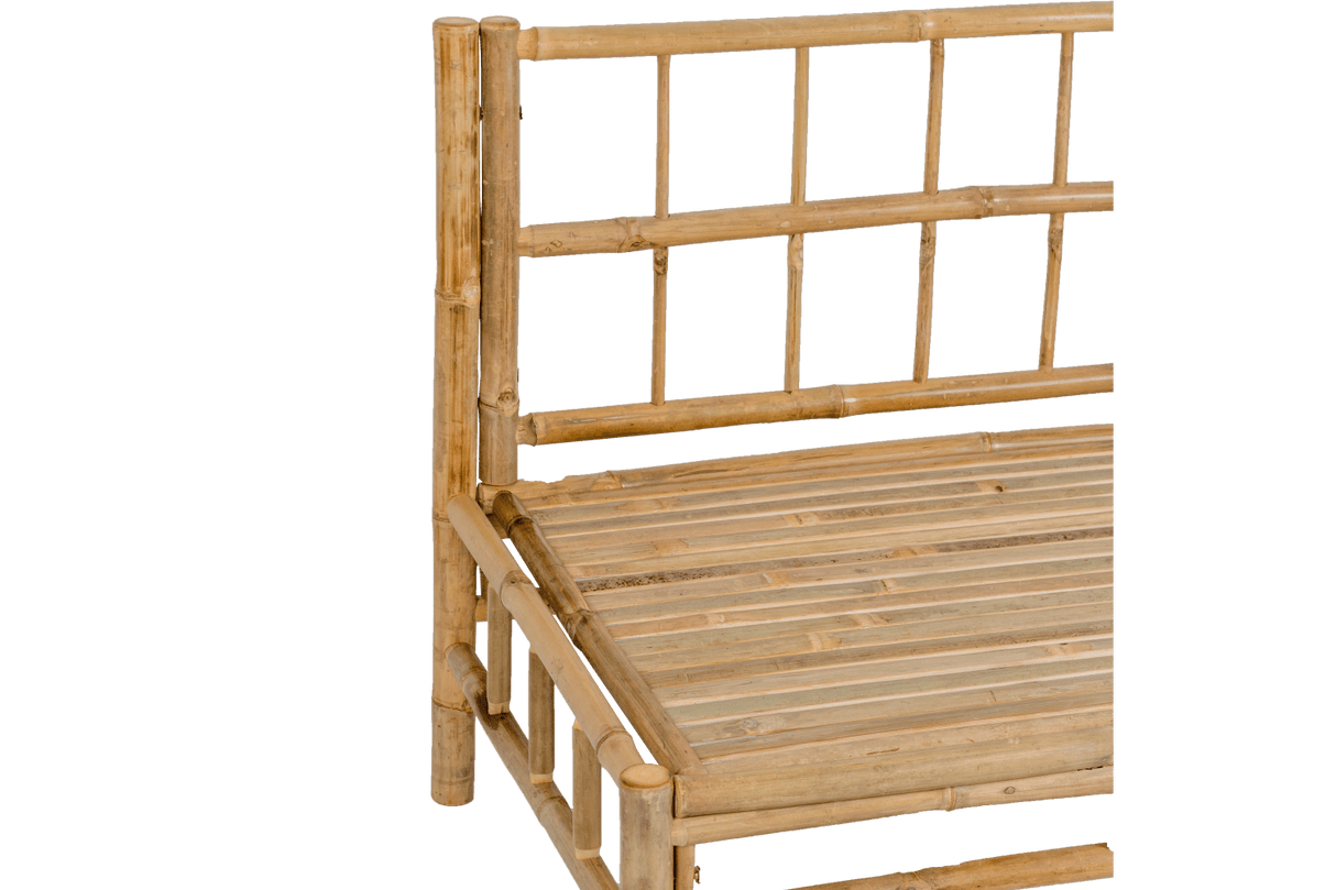 Beate bambu loungesoffa - hörna