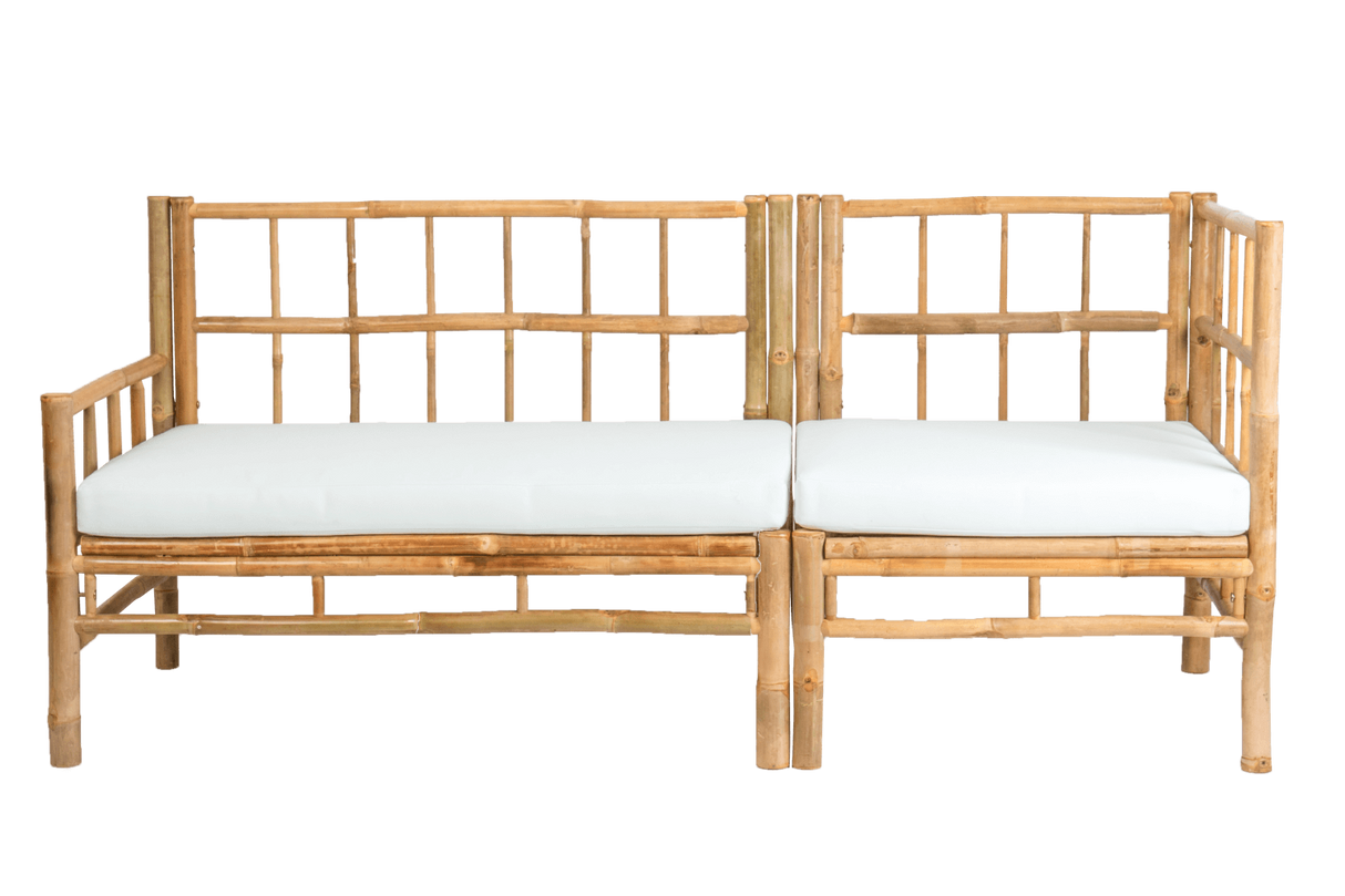 Beate bambu loungesoffa - höger