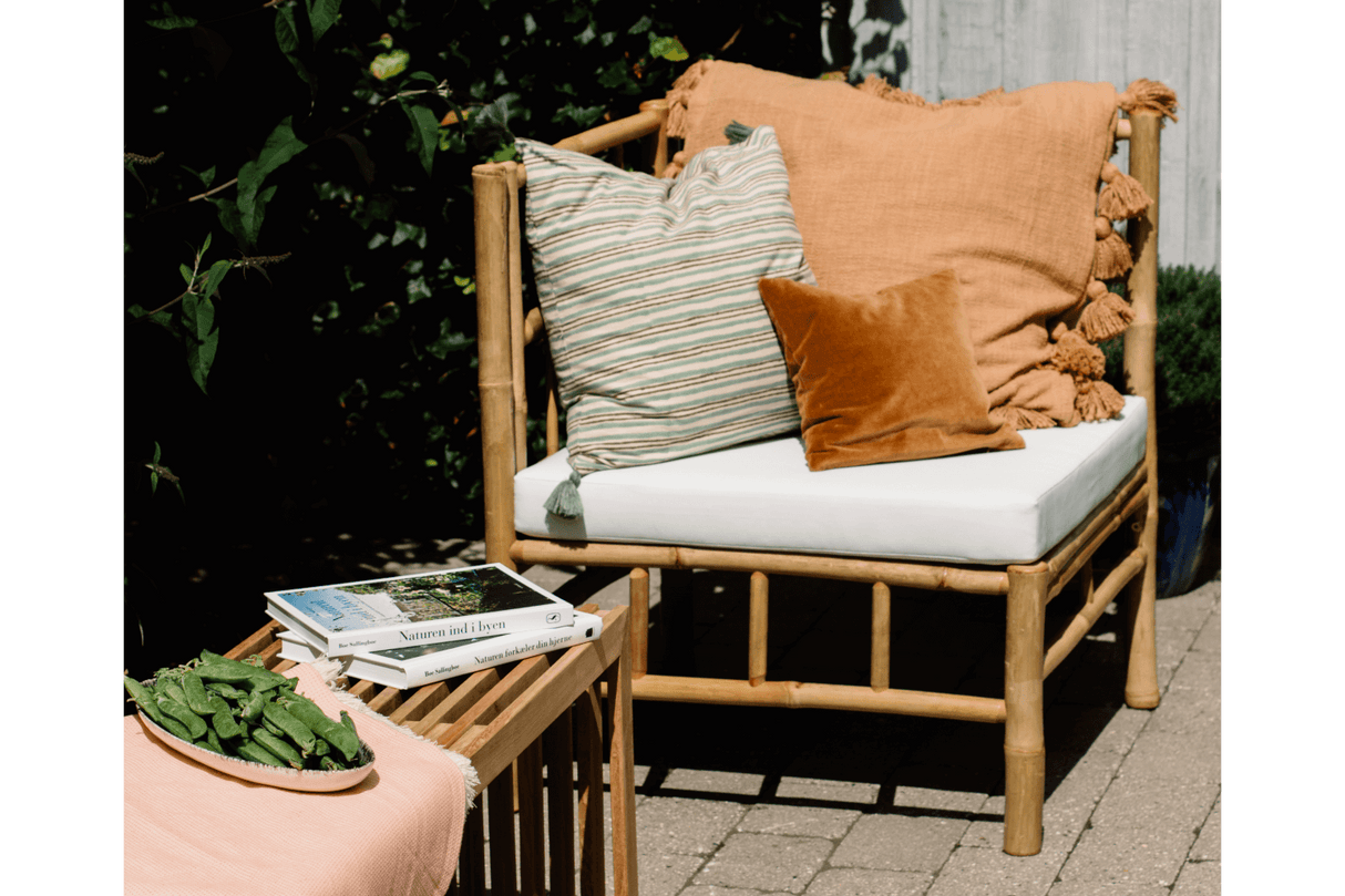 Beate bambu loungesoffa - hörna