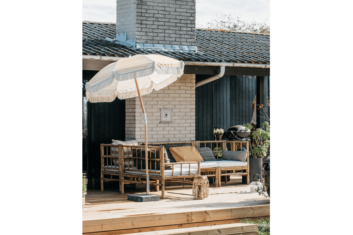 Beate bambu loungesoffa - vänster