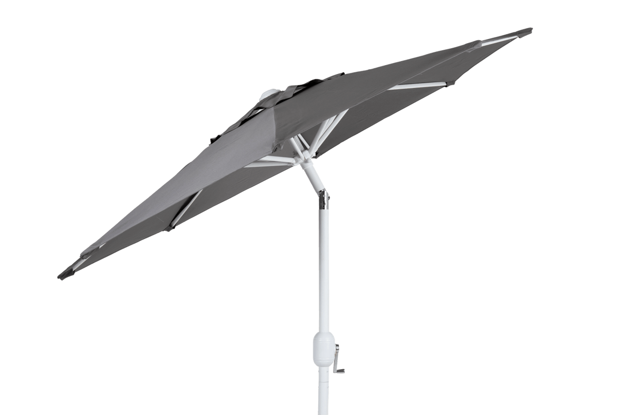 Cambre parasoll m/vit stång Ø200 cm