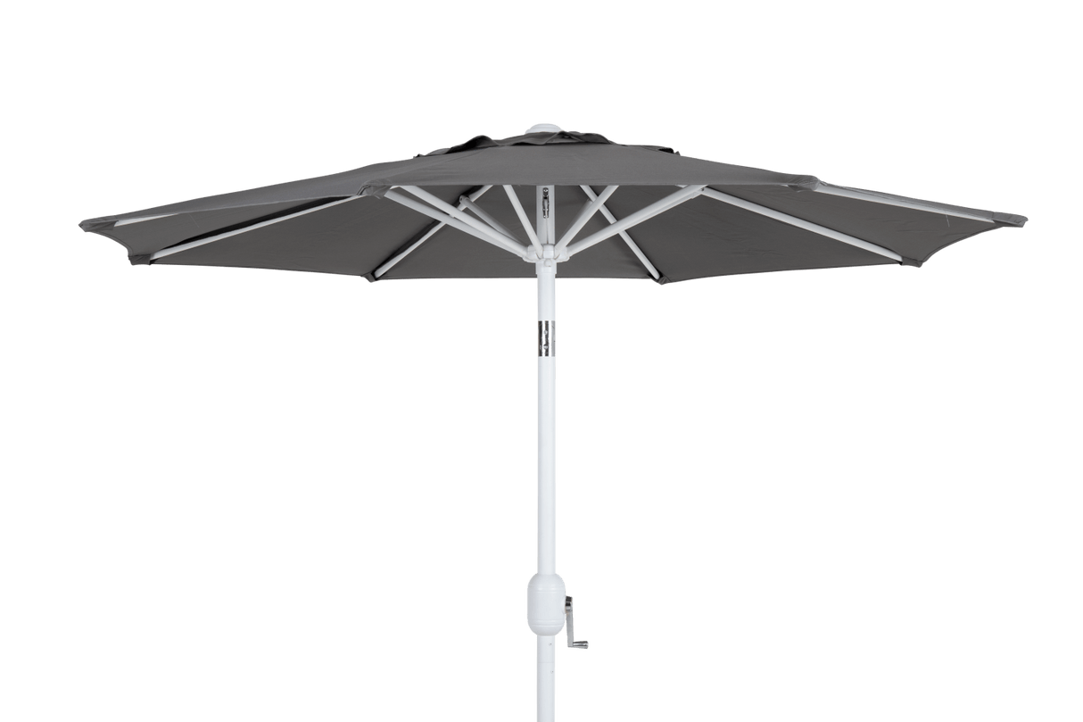 Cambre parasoll m/vit stång Ø200 cm