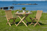 Turin teak klappstol