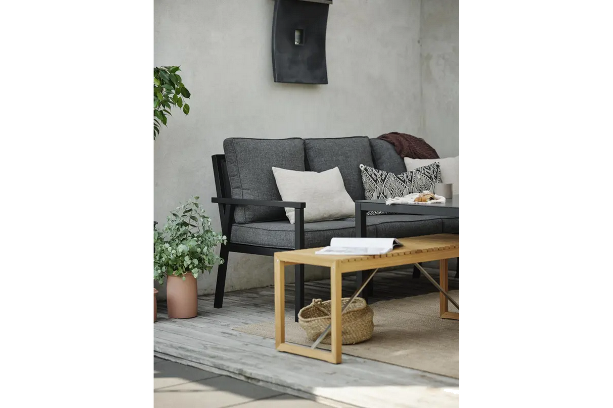 Vevi teak bänk 120 cm