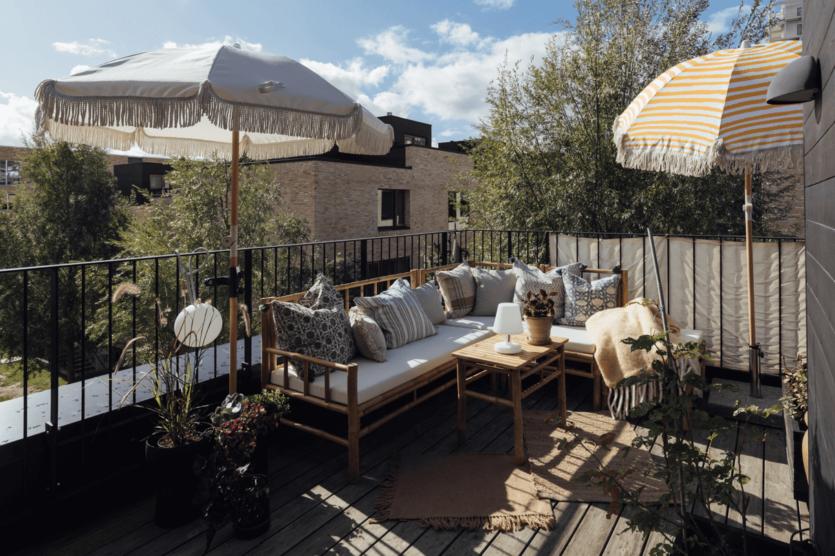 Buster bambu lounge bord 60x40 cm