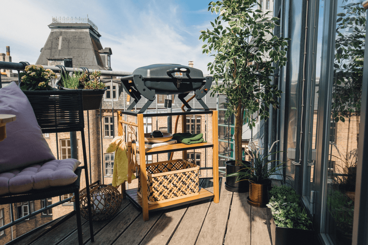 Dora grillbord med granitskiva 60 x 50 cm