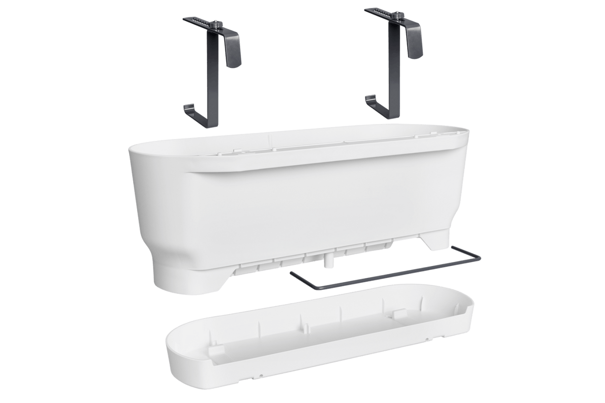 Greenville balkonglåda till räcke