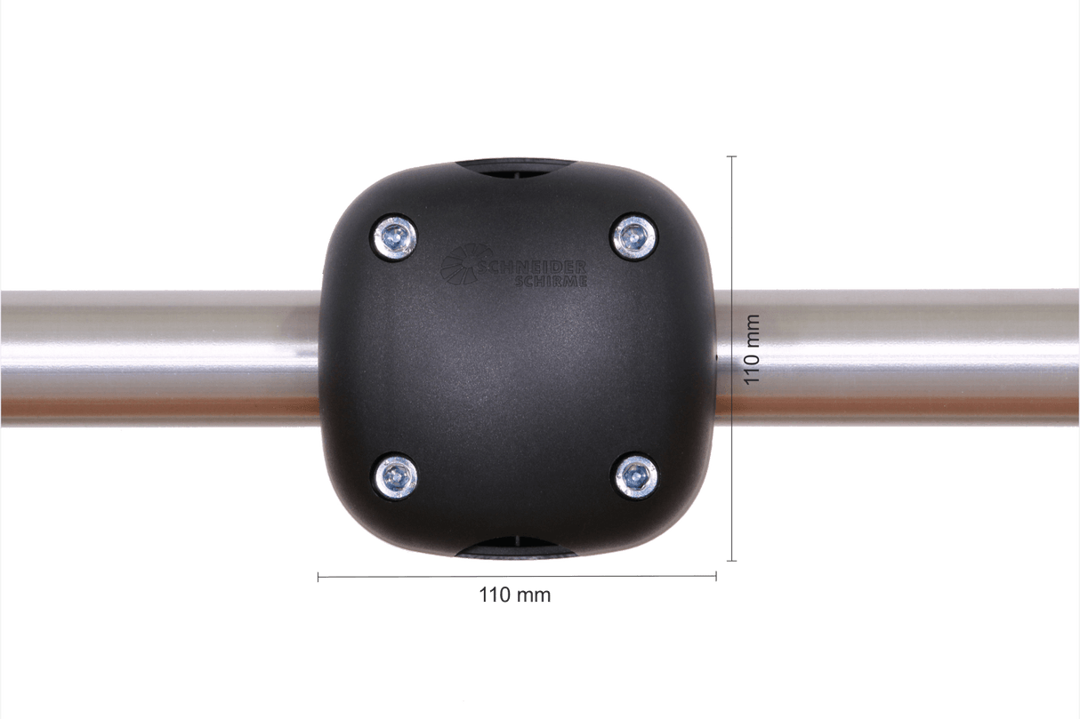 Parasolfäste Foxi för rund rör