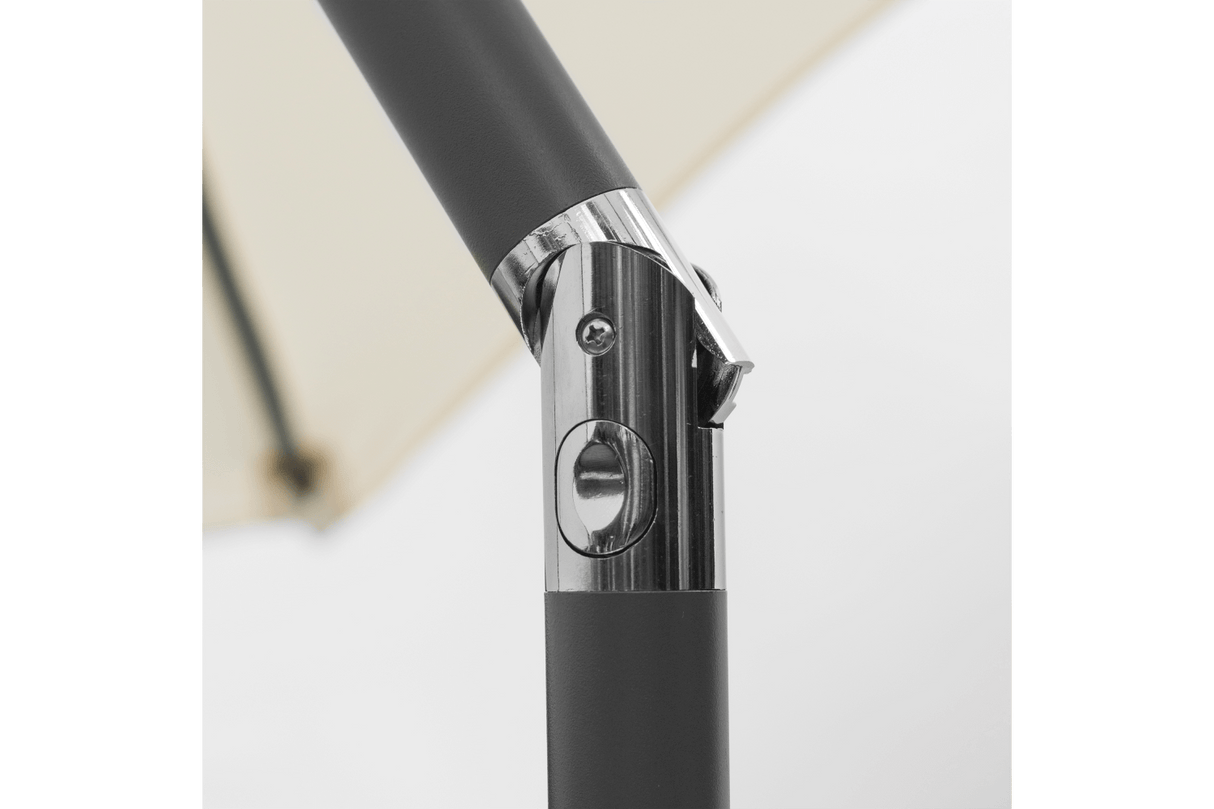 Frida parasoll med vev och tilt Ø160 / Ø200 cm