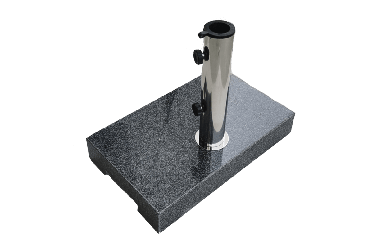 Hugo parasollfot svart granit -i flera viktklasser