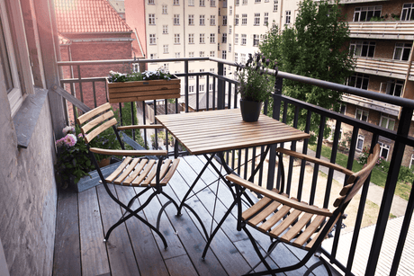 Josefine teak fällbord 60 x 60 cm