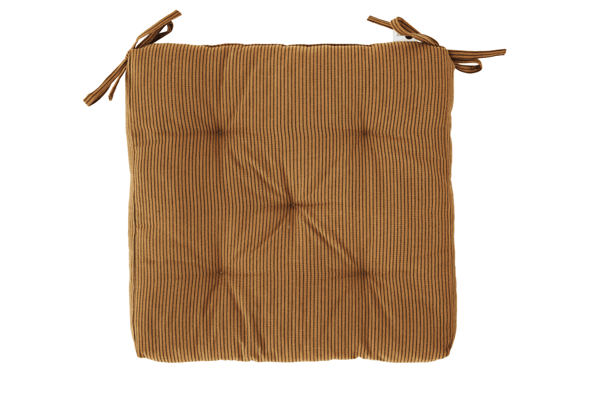 Kritstrecksrandig sittdyna 45 x 45 cm