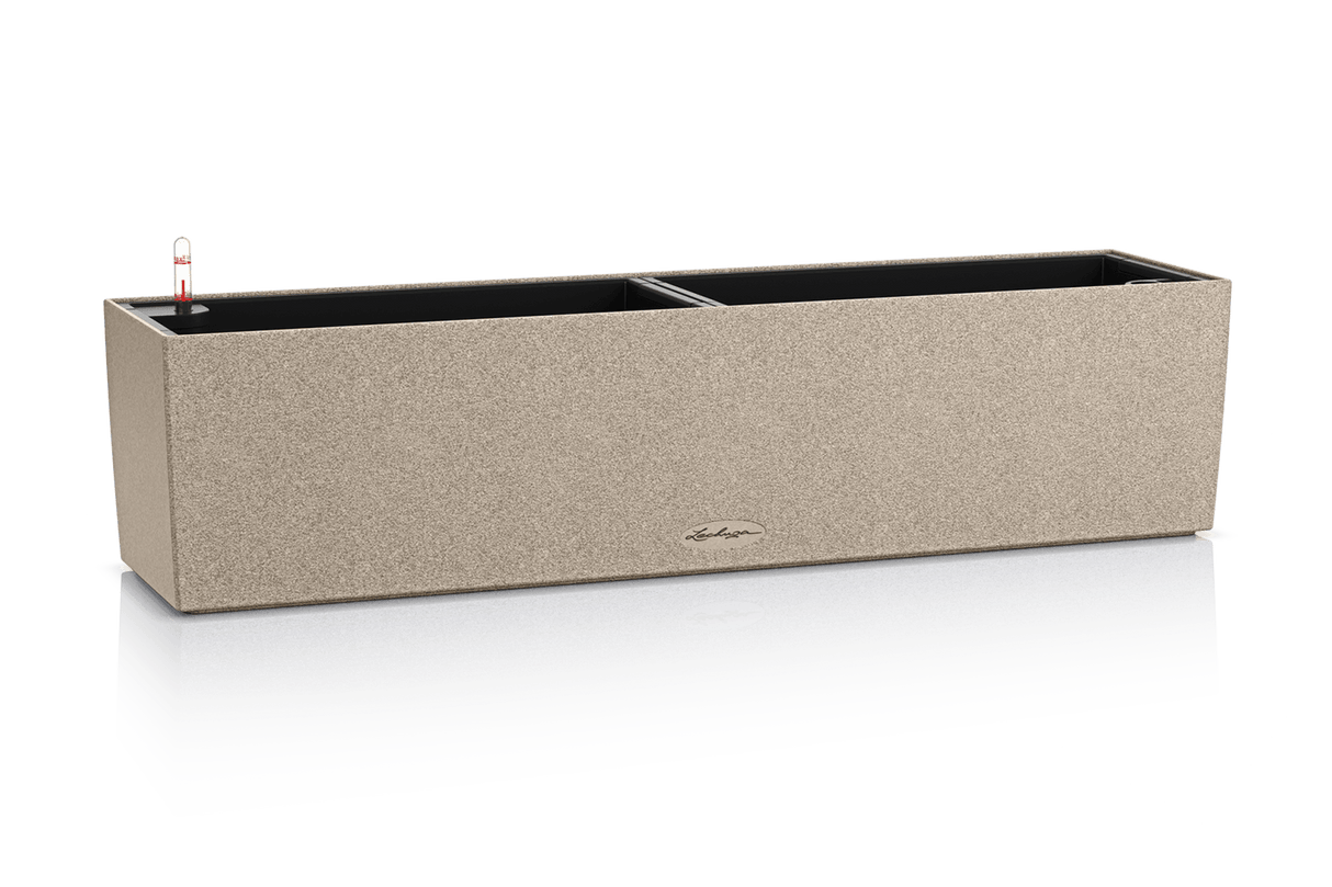 Stone balkonglåda med självbevattning 80 cm