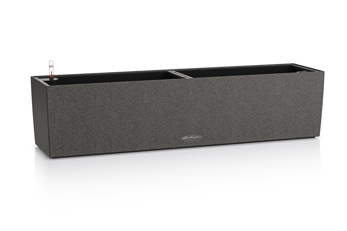 Stone balkonglåda med självbevattning 80 cm