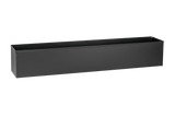 Liva balkonglåda svart utan upphängning 60 / 80 / 100 cm