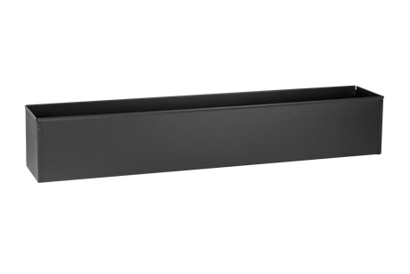 Liva balkonglåda svart utan upphängning 60 / 80 / 100 cm