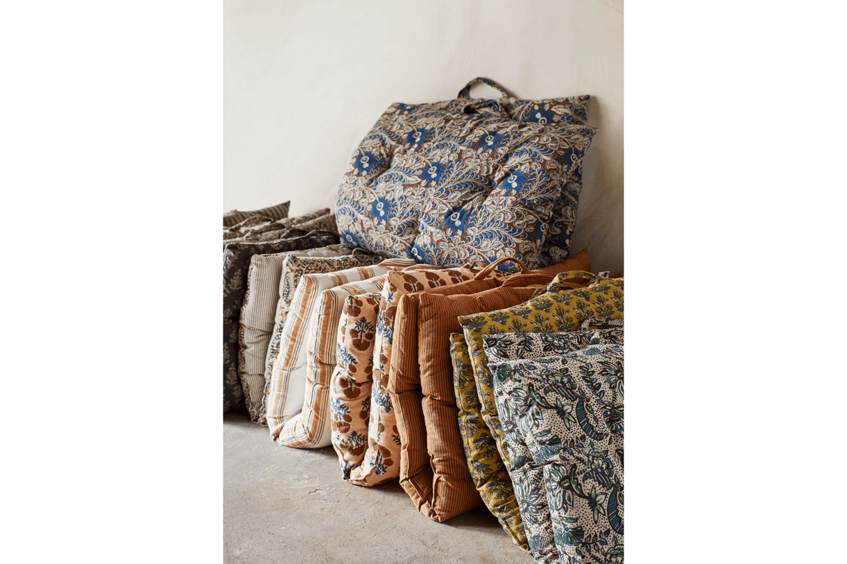 Randig madrassdyna 60 x 100 cm