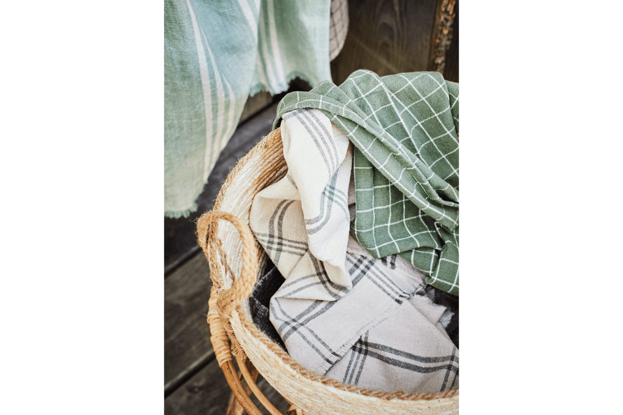 Randig kökshandduk 3 st.