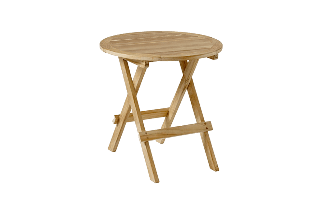 Moni teak sidobord Ø50 cm