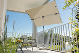 Novara parasoll 190 x 140 cm