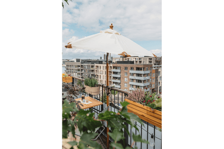 Parilla parasoll med tilt Ø200 cm