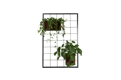 Rebekka planteringslåda till galler - 30 x 19 cm, koppar