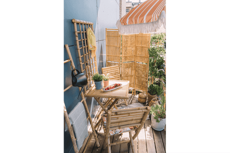 Rodine Bambu skärm 140 cm