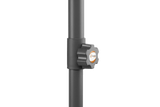 Sevilla parasoll med justerbar höjd 240 x 140 cm
