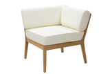 Sienna teak loungesoffa - hörna