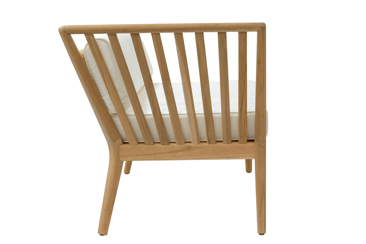 Sienna teak loungesoffa - vänster