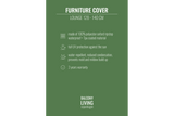 Solid möbelskydd 142 x 75 x 75 cm