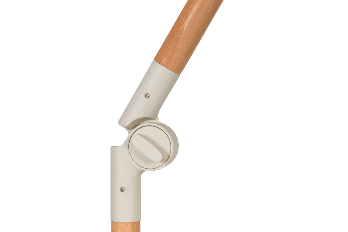 Stine randig parasoll med tilt Ø155 / Ø160 cm