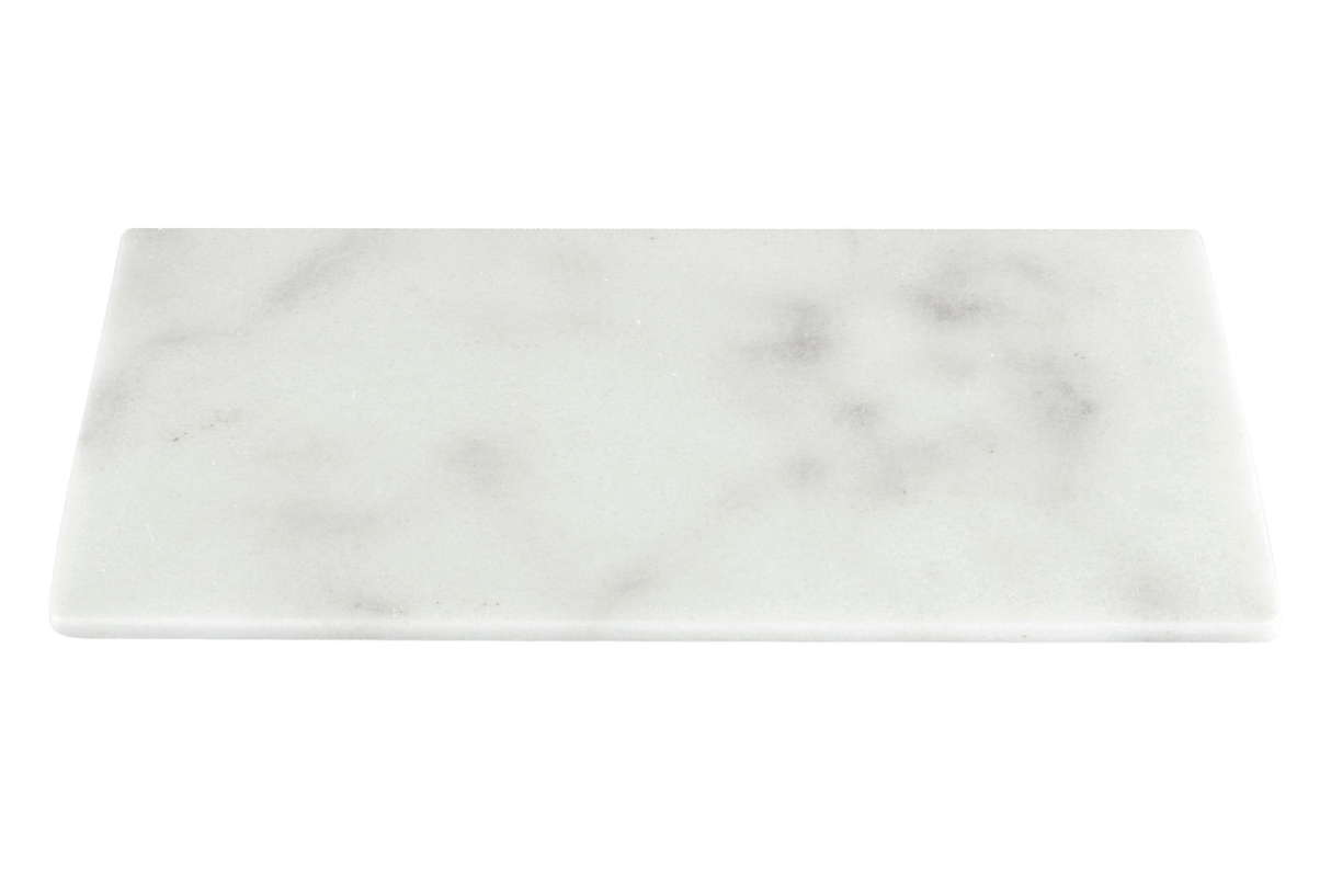 Vita marmorplattor