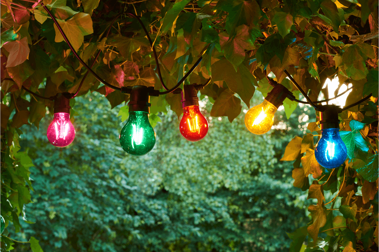 Tobias ljusslinga startpaket - 10 led lampor kulörta