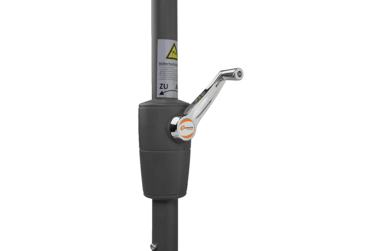 Tunis parasoll med vev och tilt 270 x 150 cm