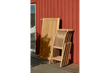 Turin teak klappstol med armstöd